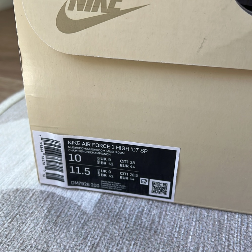 Nike Air Force 1 High '07 SP Billie Eilish Mushroom - Picture 8 of 10